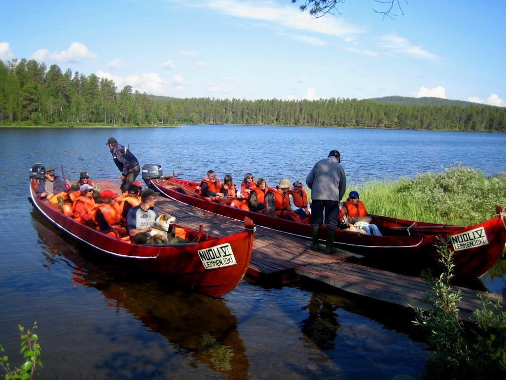 Ahkun Tupa Vila Lemmenjoki Exterior foto